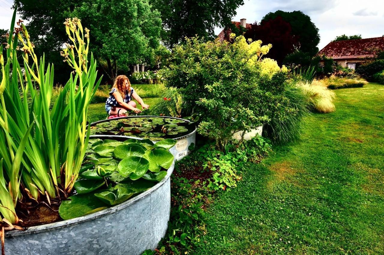 לינה וארוחת בוקר Céron Les Jardins Des Soussilanges מראה חיצוני תמונה