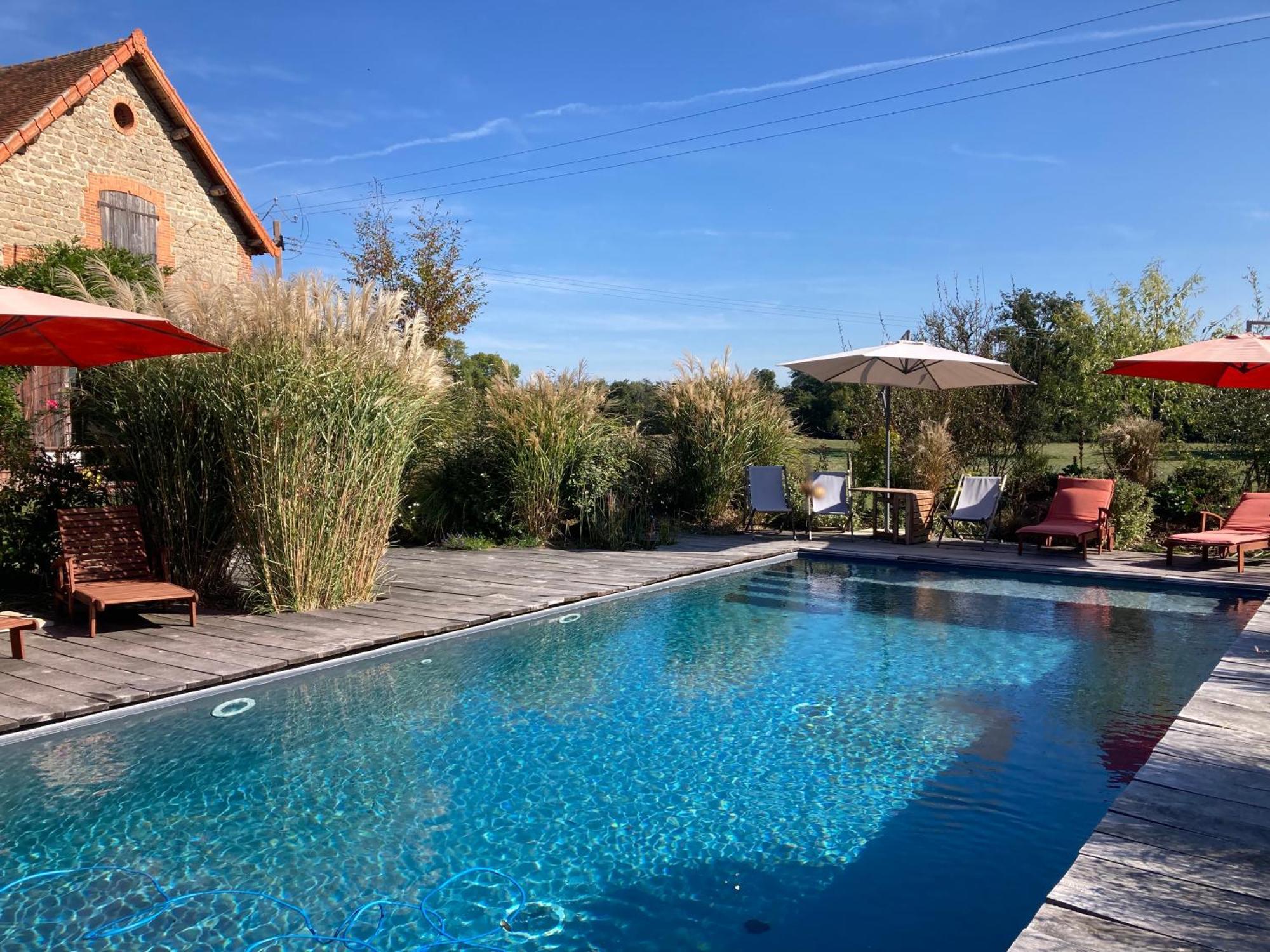 לינה וארוחת בוקר Céron Les Jardins Des Soussilanges מראה חיצוני תמונה