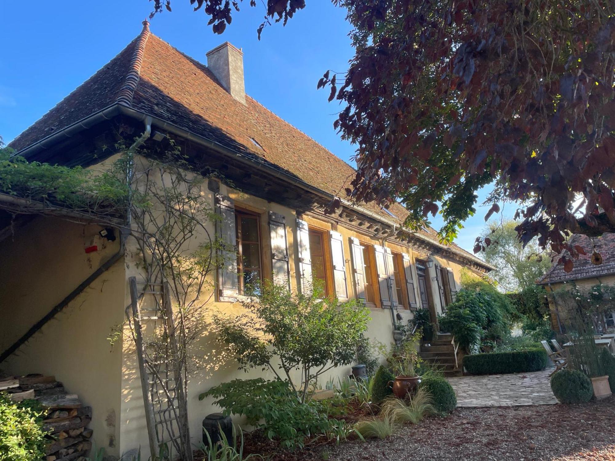 לינה וארוחת בוקר Céron Les Jardins Des Soussilanges מראה חיצוני תמונה
