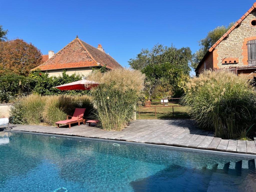 לינה וארוחת בוקר Céron Les Jardins Des Soussilanges מראה חיצוני תמונה